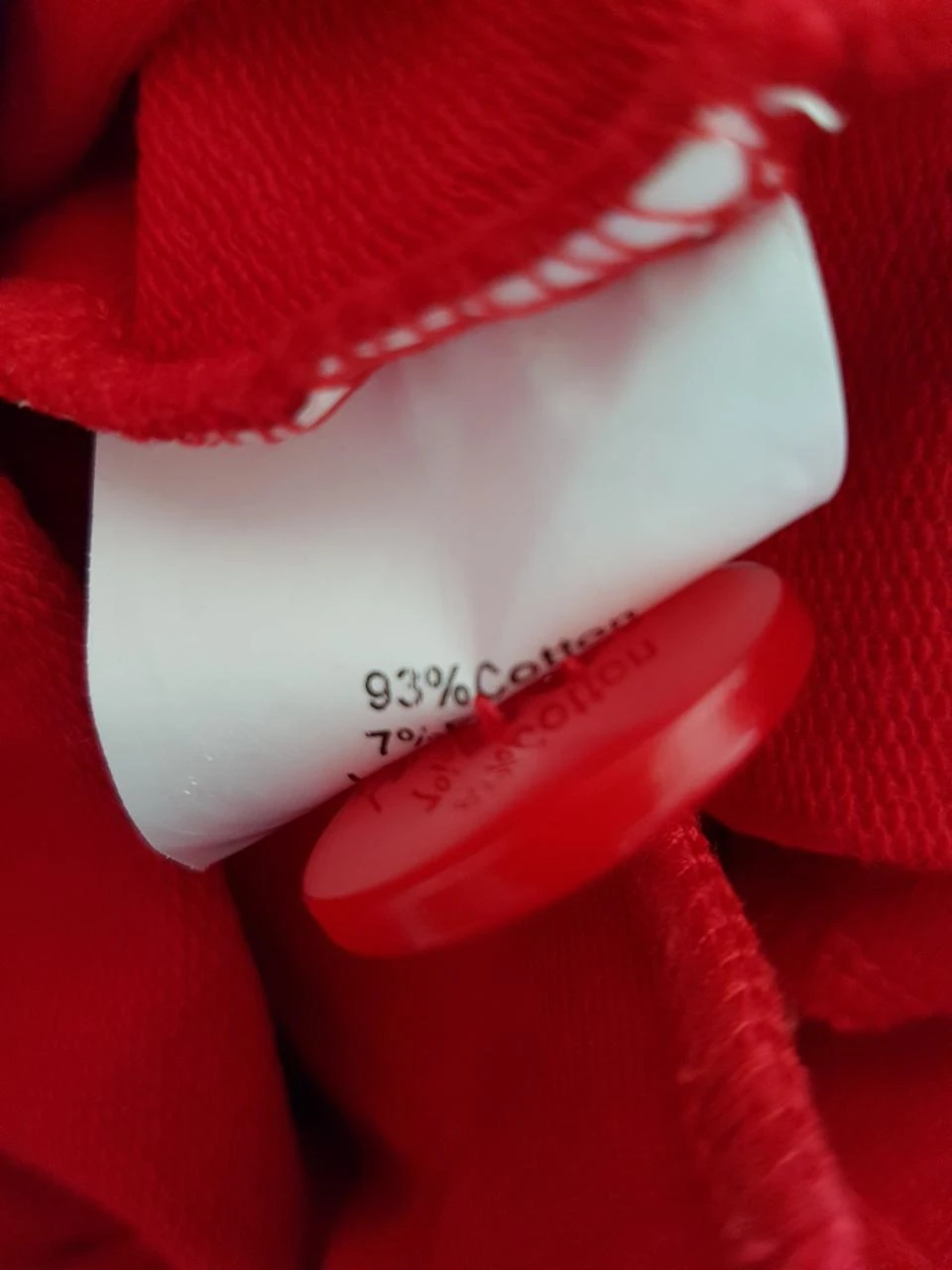 💄Rode blazervest Alan Red maat XL (42) - Stretchkatoen – photo 7